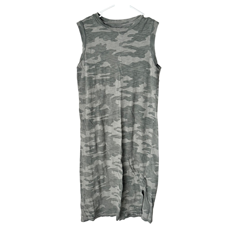 Universal Thread Gray Camo Sleeveless Muscle Tank Midi Dress XS RN17730
